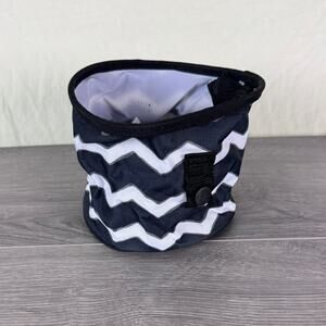 Thirty-One Gifts NEW NIP Oh Snap Bin Black White Chevron